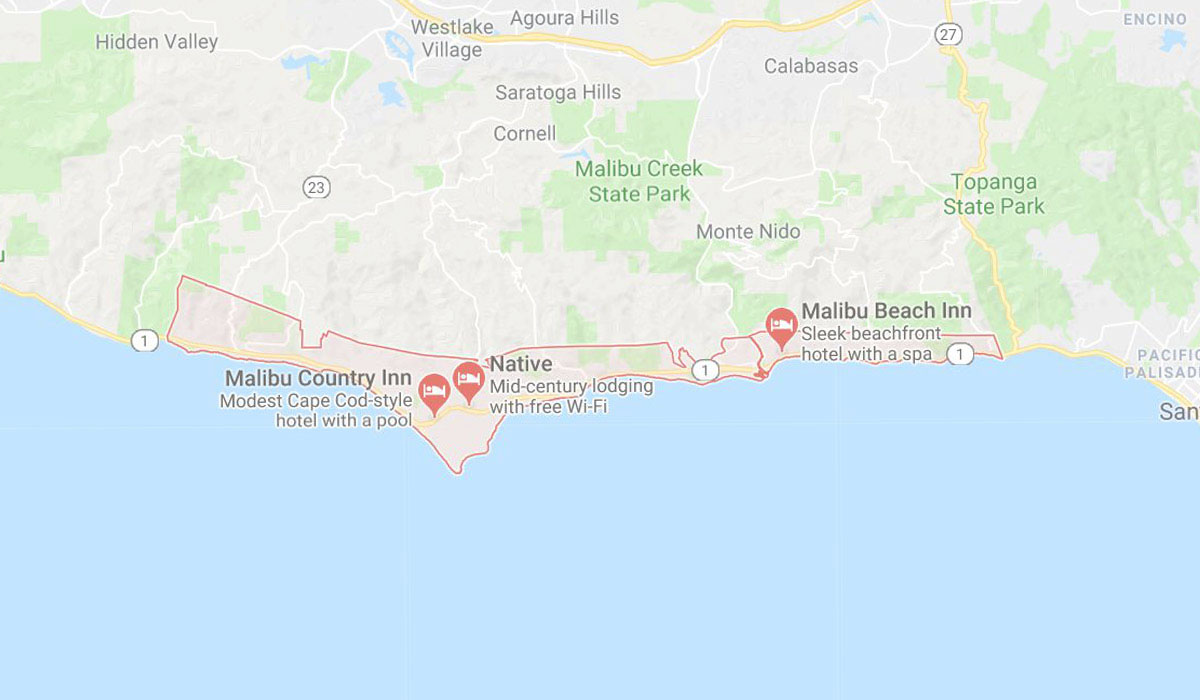 Malibu Map 